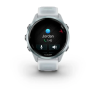 Смарт-часы GARMIN FORERUNNER 570 (42 мм) голубой алюминий/белый 010-02970-01